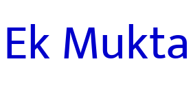 Ek Mukta police de caractère
