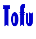 Tofu police de caractère